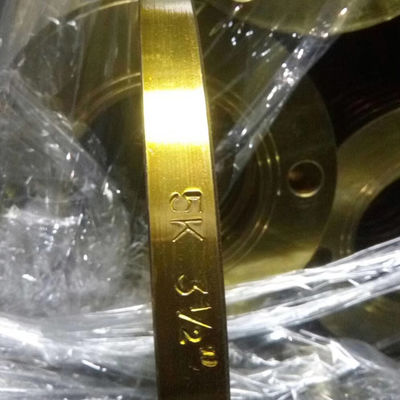 Flange de placa lisa de aço inoxidável personalizada do aço carbono da flange de JIS B2220
