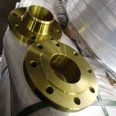 Deslizamento na pintura amarela forjada aço carbono da flange PN16 CLASS150